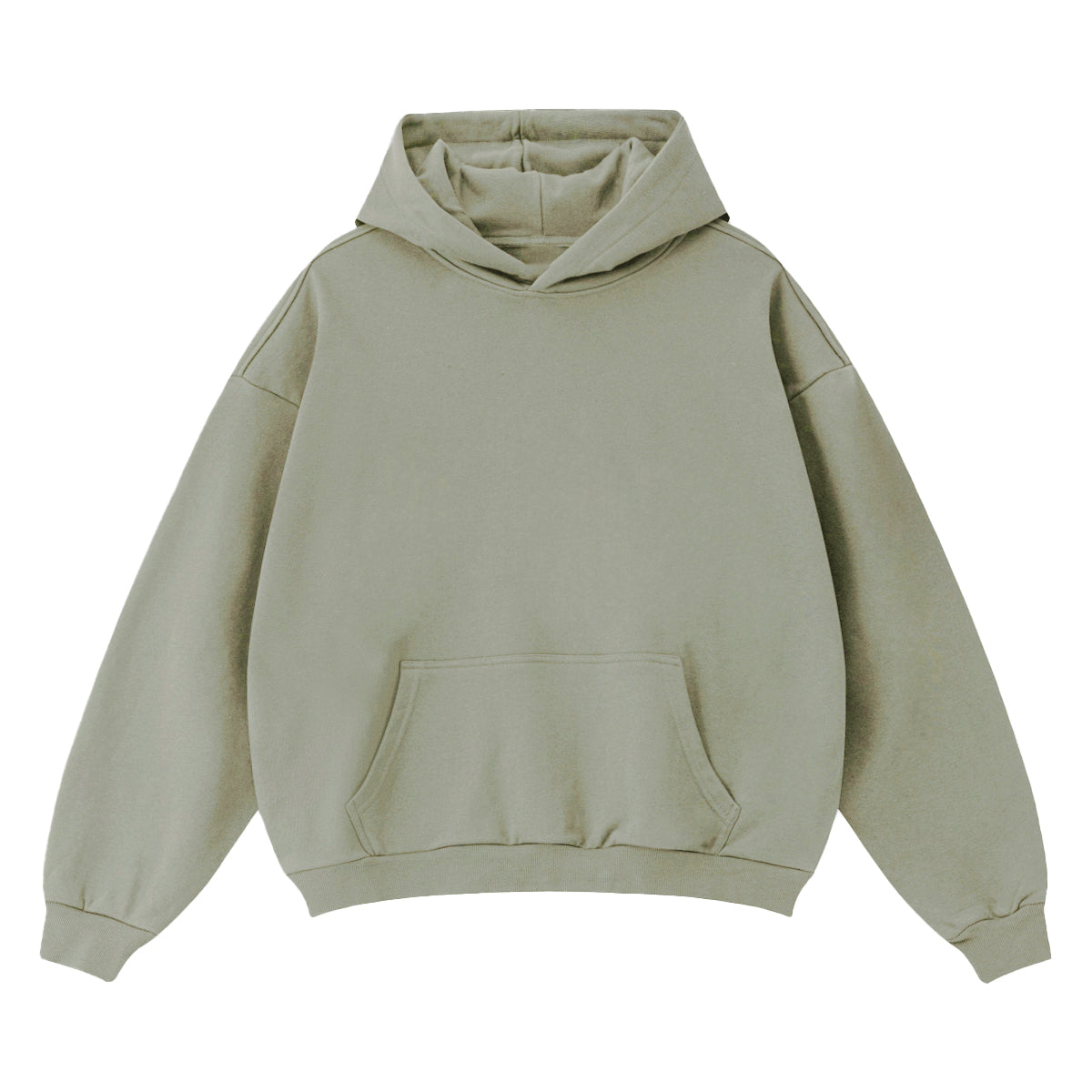 Unisex Cropped Drop Shoulder Heavyweight Oversized Hoodie(460GSM)