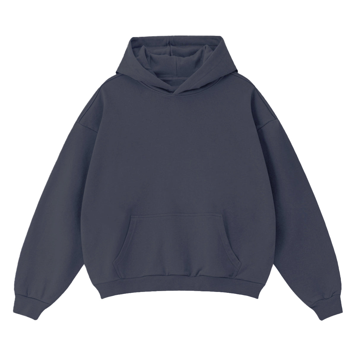 Unisex Cropped Drop Shoulder Heavyweight Oversized Hoodie(460GSM)